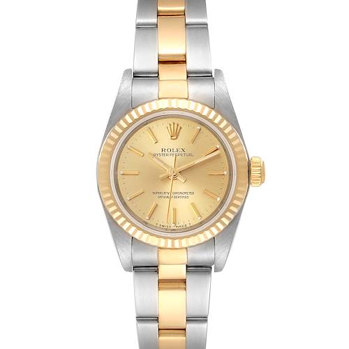 Photo of Rolex Oyster Perpetual Steel Yellow Gold Ladies Watch 76193