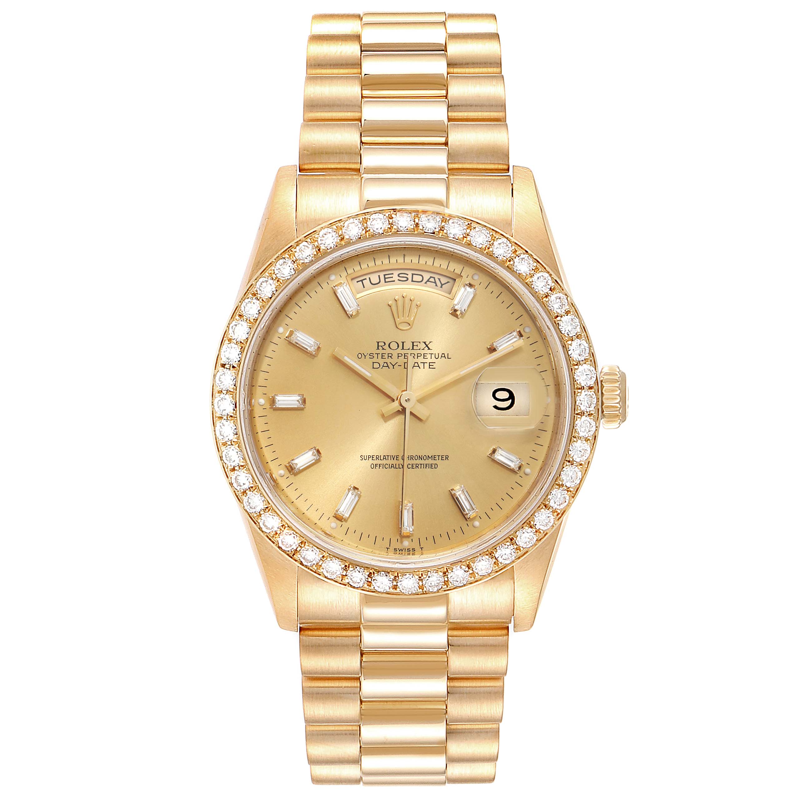 ロレックス タイプ リングK18 （ROLEX ロレックス 18348