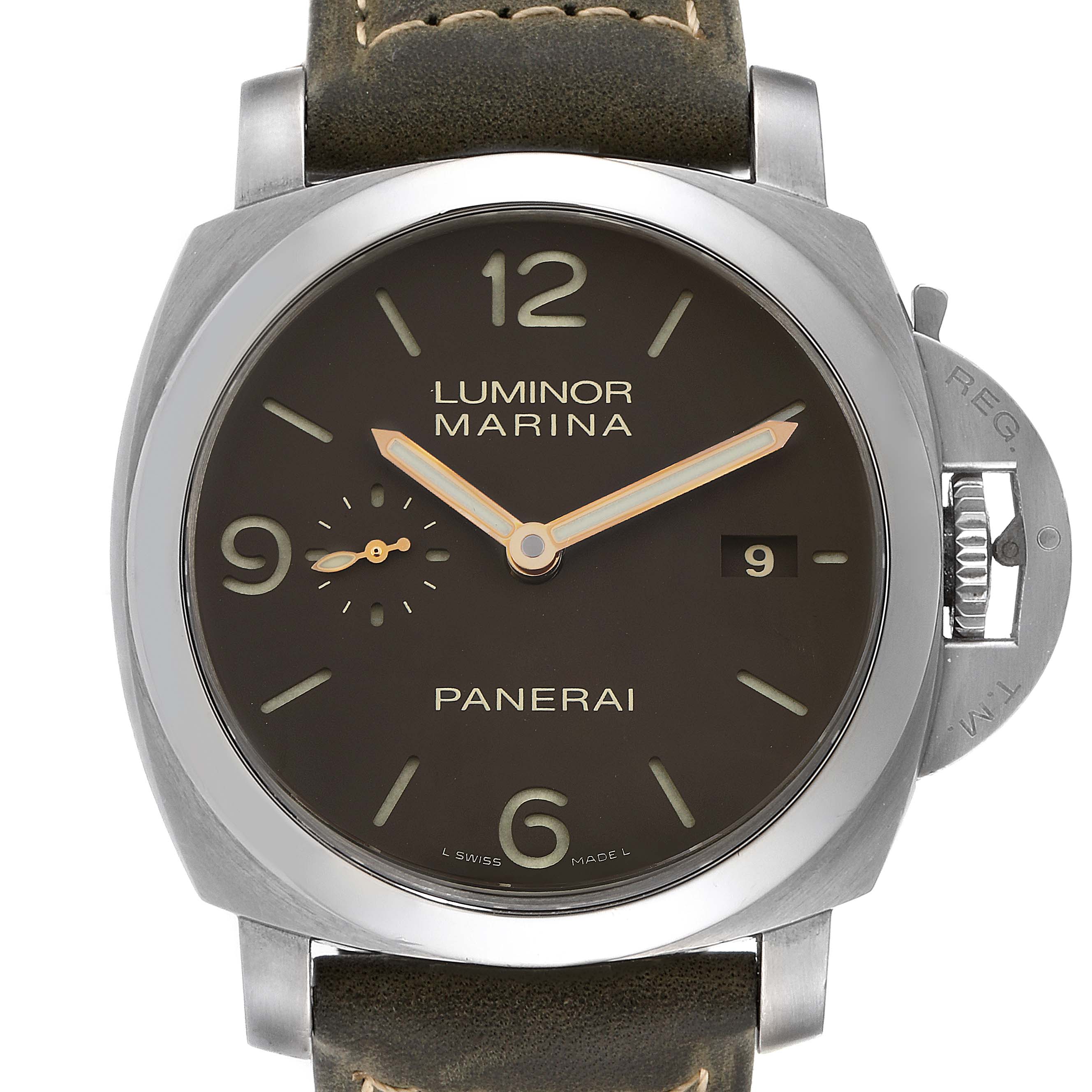 Panerai Luminor Marina 1950 3 Days Titanium 44mm Mens Watch