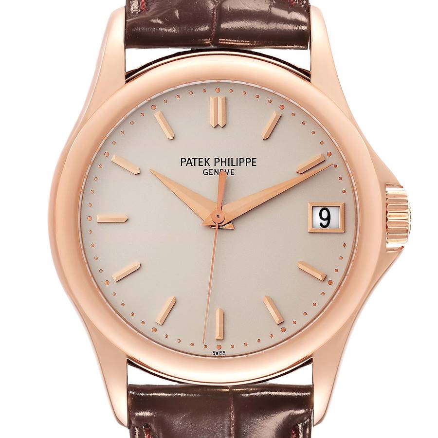 Patek Philippe Calatrava Rose Gold Automatic Mens Watch 5127R SwissWatchExpo