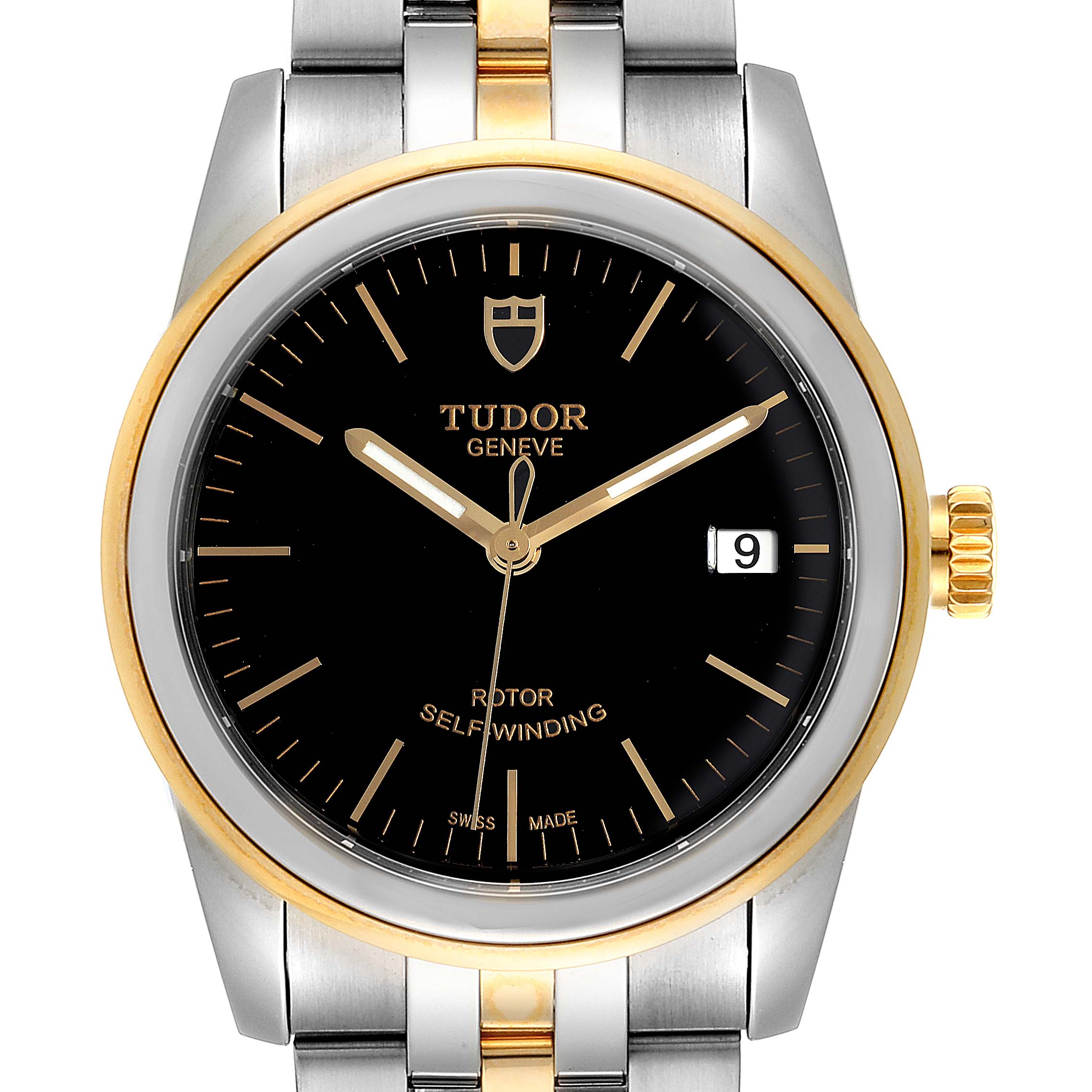 Tudor glamour automatic online gold