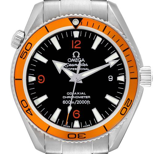 Photo of Omega Seamaster Planet Ocean Orange Bezel Watch 232.30.42.21.01.002