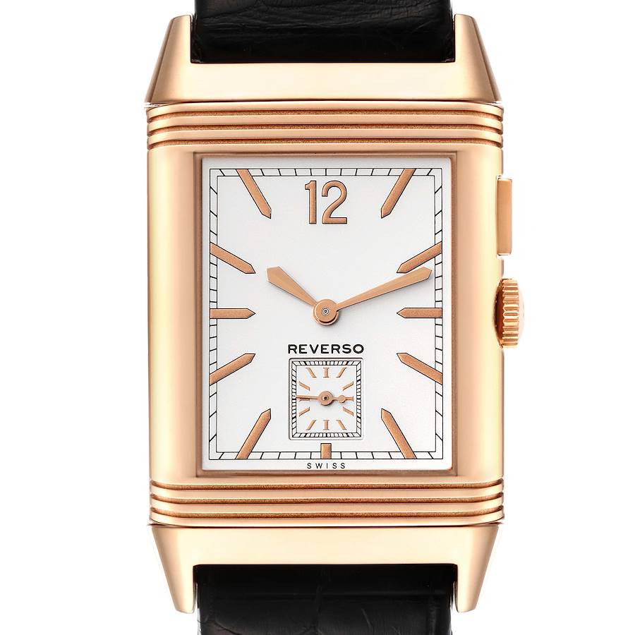 Jaeger LeCoultre Grande Reverso Duoface Rose Gold Watch 278.2.54 Q3782520 SwissWatchExpo