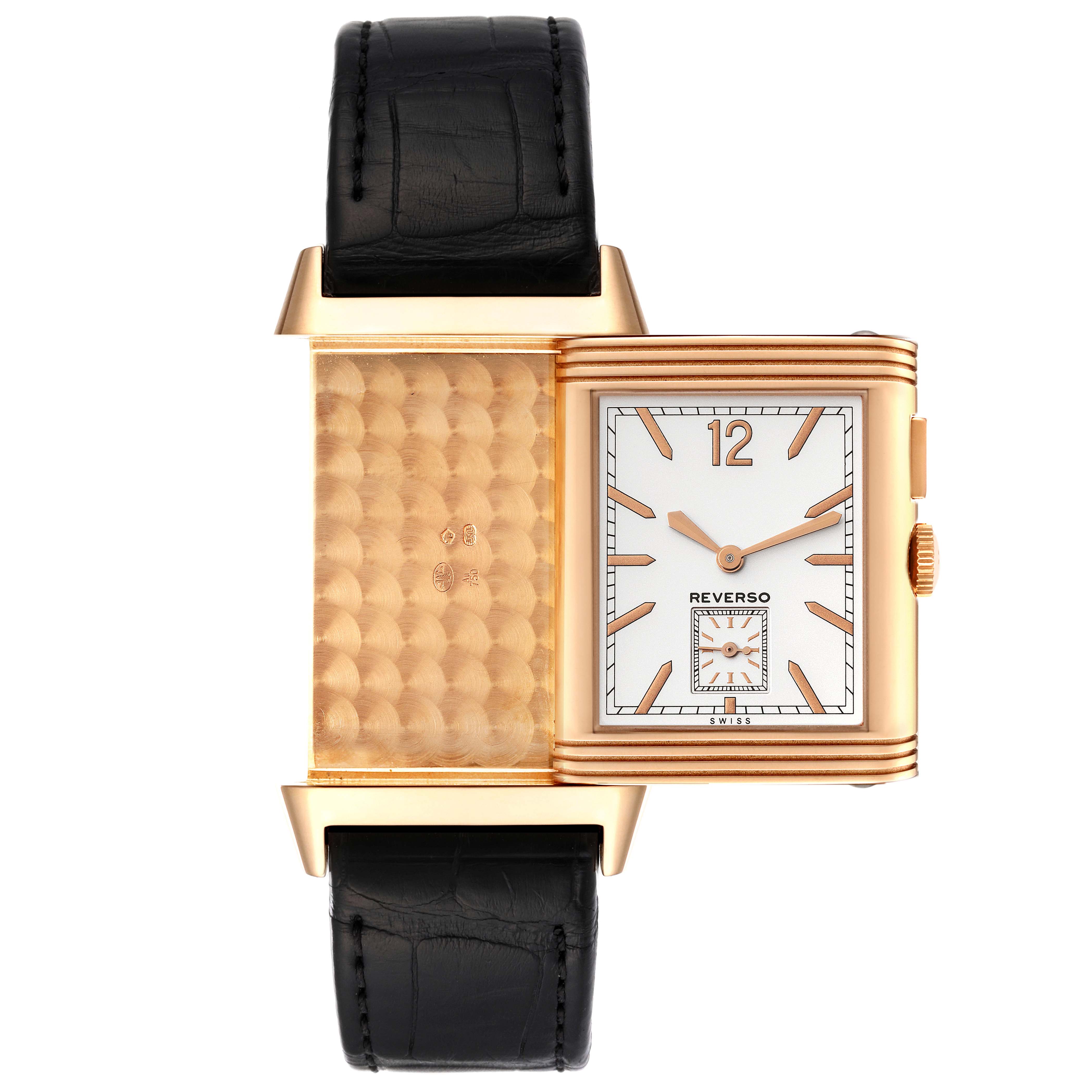 Jaeger LeCoultre Reverso Rose Gold Q3782520 | Stock 45985 | SwissWatchExpo