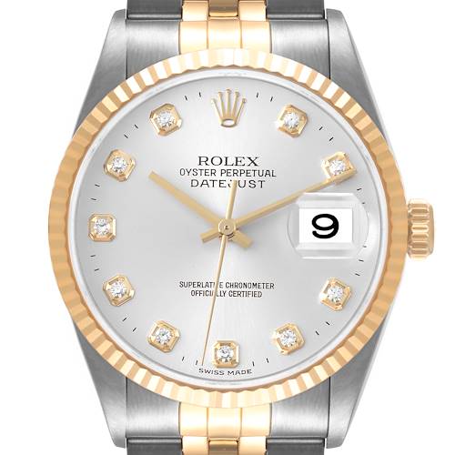 Photo of NOT FOR SALE Rolex Datejust Stainless Steel Yellow Gold Mens Watch 16233 PARTIAL PAYMENT