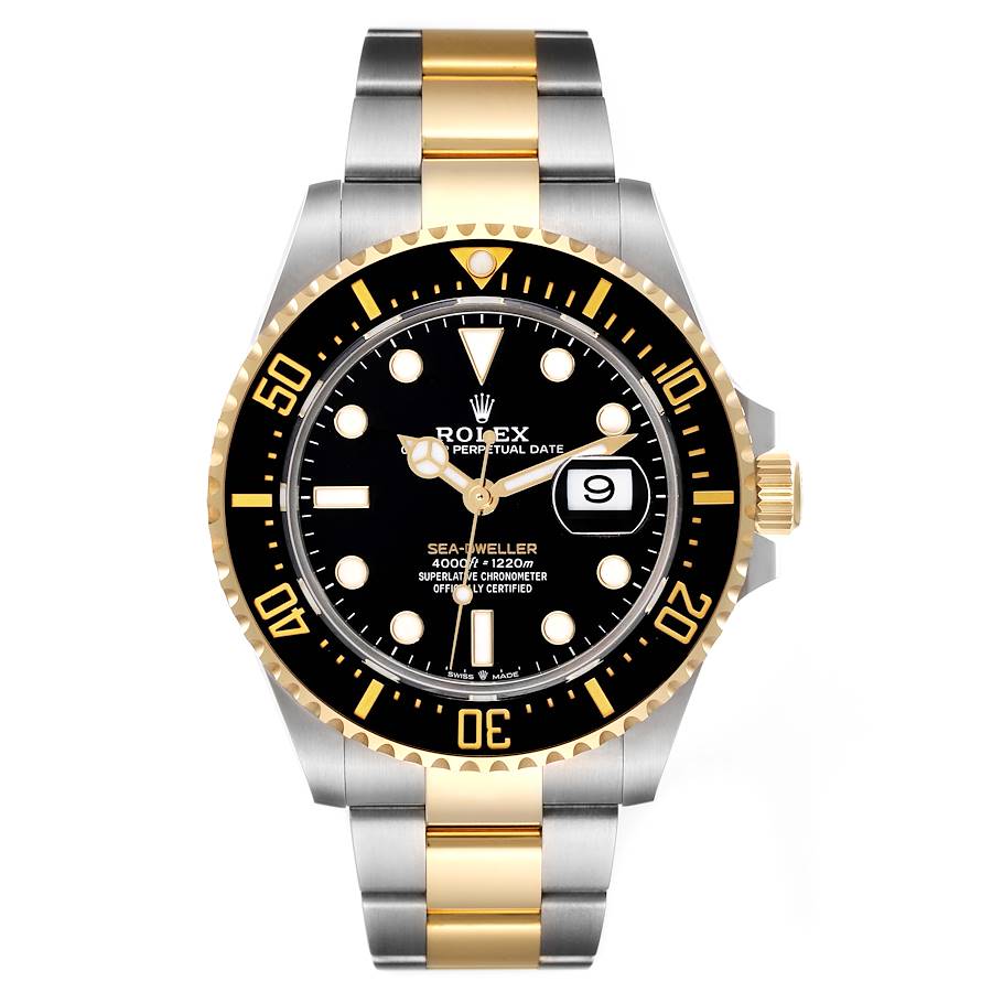 Rolex sea dweller top gold price