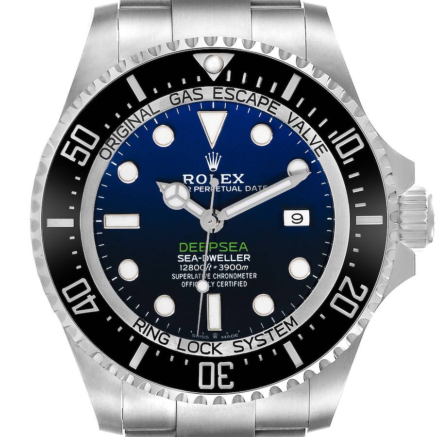 Rolex Seadweller Deepsea 44 Cameron D-Blue Dial Mens Watch 126660 Box Card SwissWatchExpo