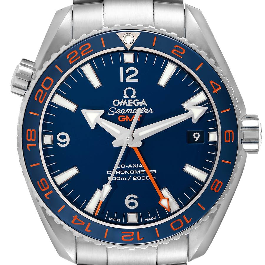 Omega Seamaster Planet Ocean Steel Mens Watch 232.30.44.22.03.001 Box Card SwissWatchExpo