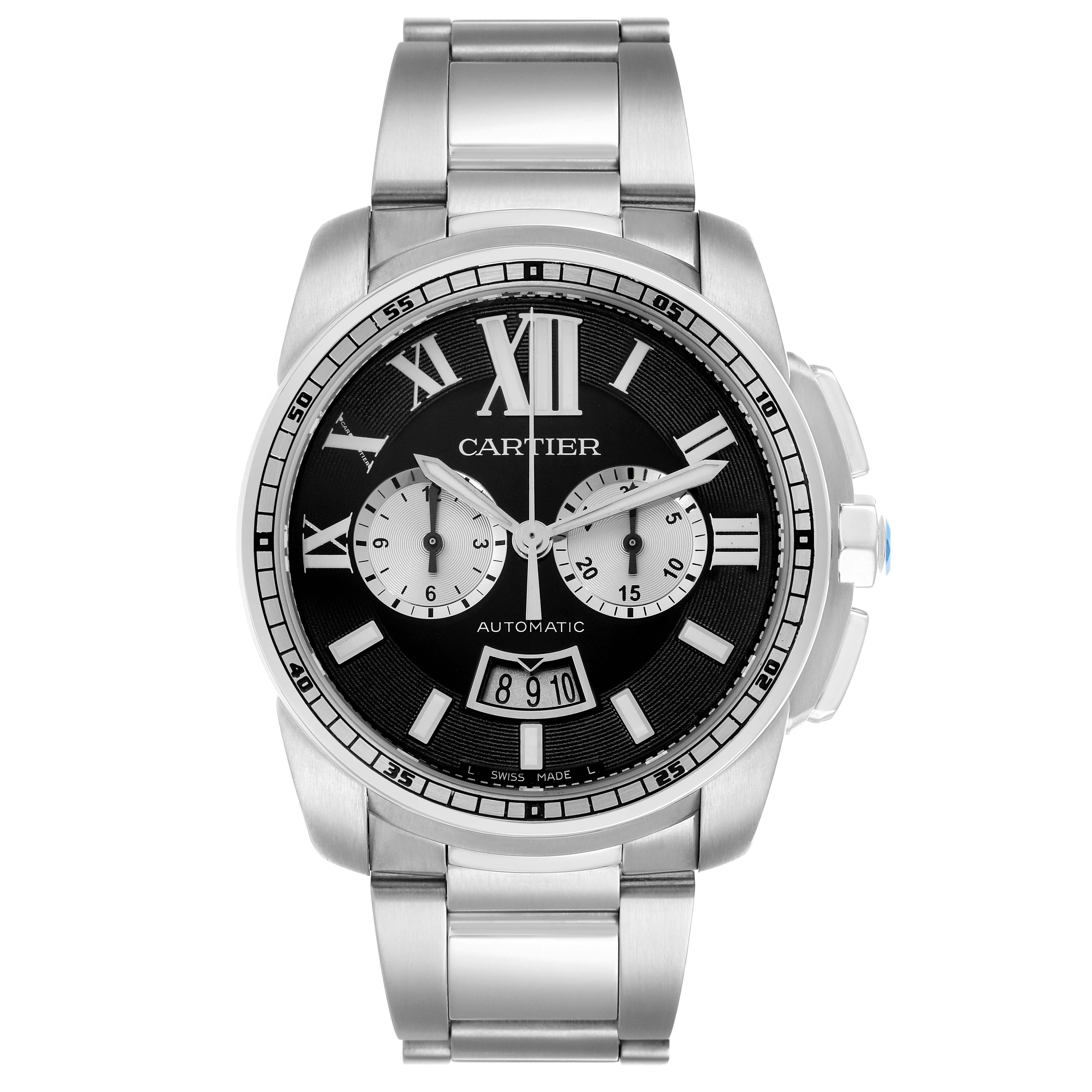 Cartier Calibre de Cartier Stainless Steel W7100061 | Stock
