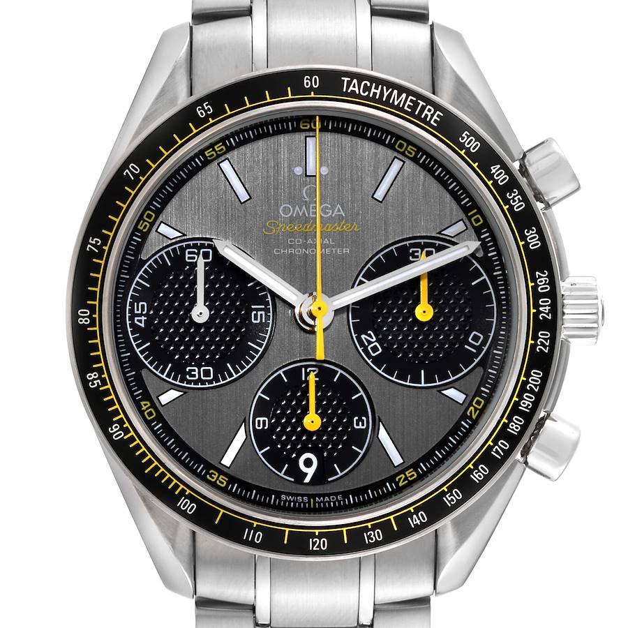 Omega Speedmaster Racing Coaxial Steel Mens Watch 326.30.40.50.06.001 Box Card SwissWatchExpo