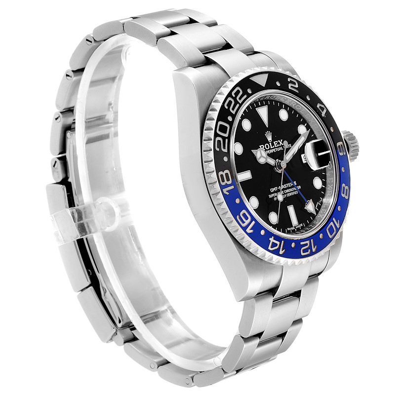 Rolex gmt master blue black discount