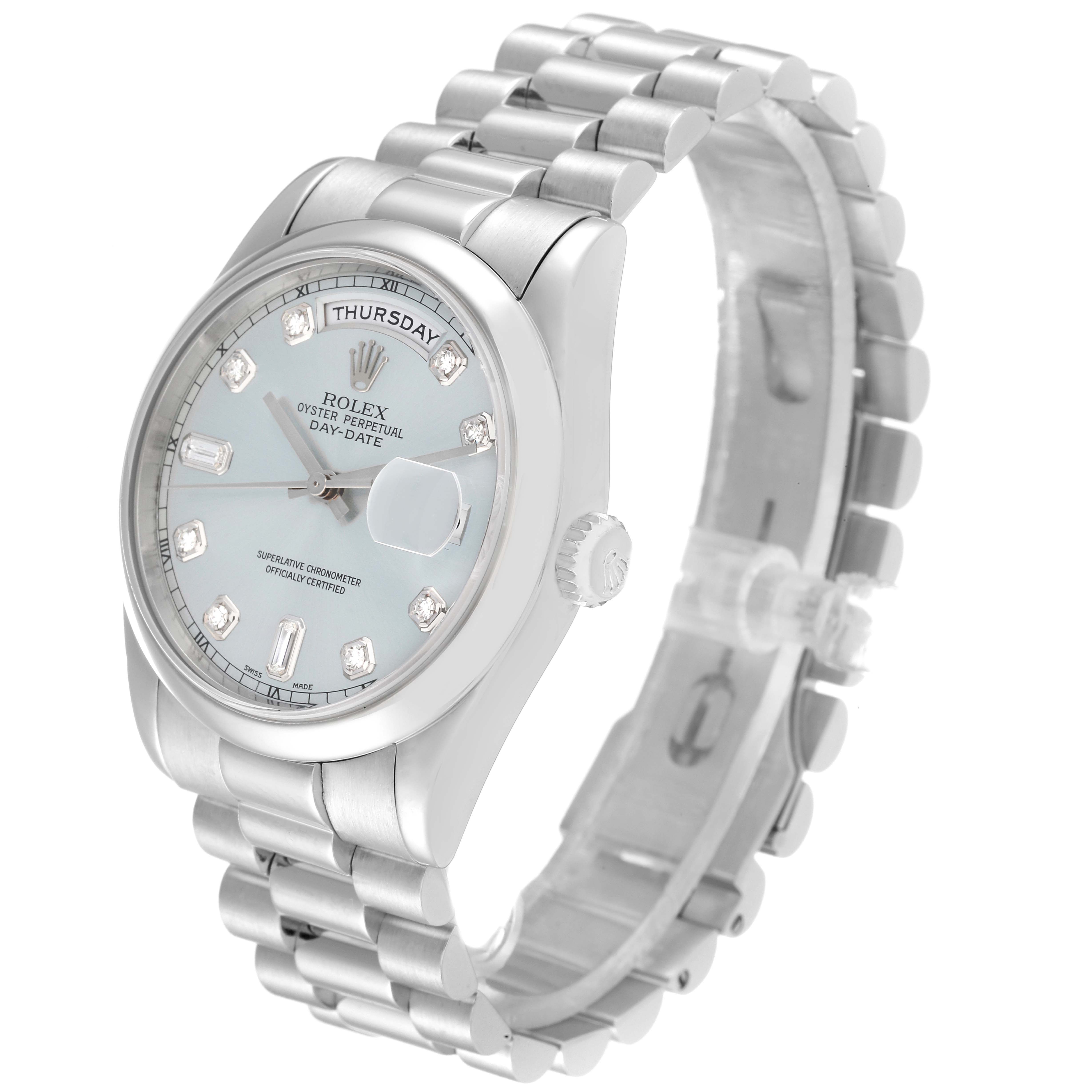 限定生産品 SHAFT SILVER WORKS Bottle Opener Rolex President Platinum 118206 | Stock 45664 | SwissWatchExpo