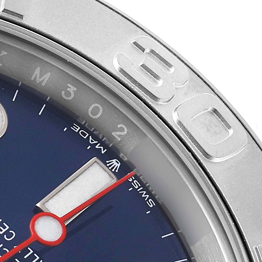 This is a close-up angle showing the dial, bezel, and part of the Yacht-Master watch by Rolex.