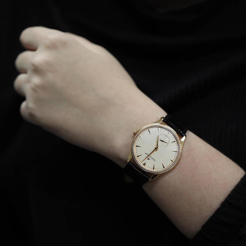 Jaeger lecoultre ultra thin hotsell rose gold