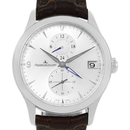 Photo of Jaeger Lecoultre Master Dual Time Automatic Watch 174.8.05.S Q1628430