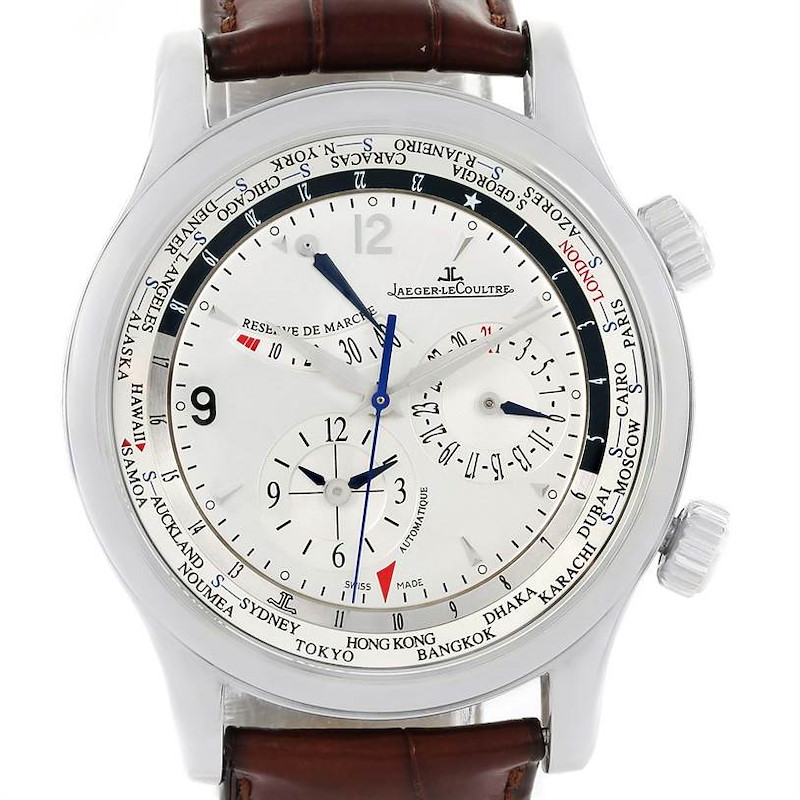 Jaeger Lecoultre Master World Geographic Watch 146.8.32.S Q1528420