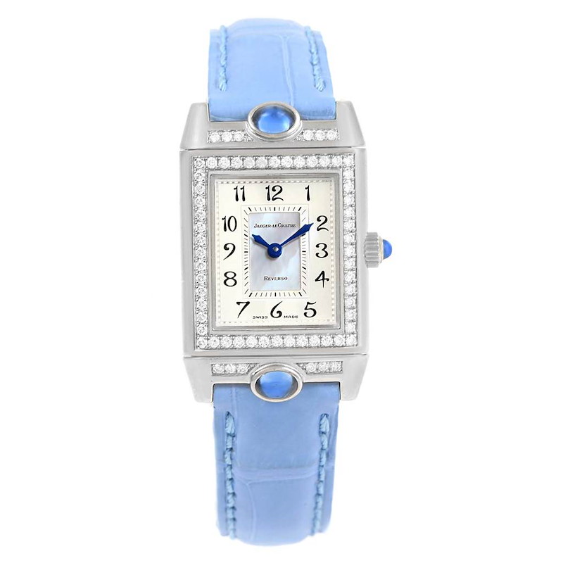 Jaeger LeCoultre Reverso Joaillerie White Gold Diamond Watch Q2623402 SwissWatchExpo
