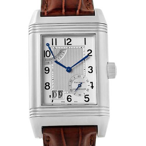 Photo of Jaeger LeCoultre Reverso XGT Grande Date 8 Day Watch 240.8.15 Box Papers