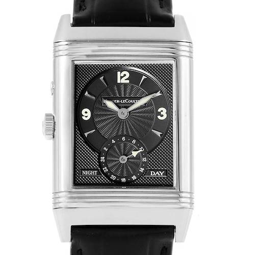 Photo of Jaeger LeCoultre Reverso Duo Day Night Steel Watch 270.8.54 Q270854