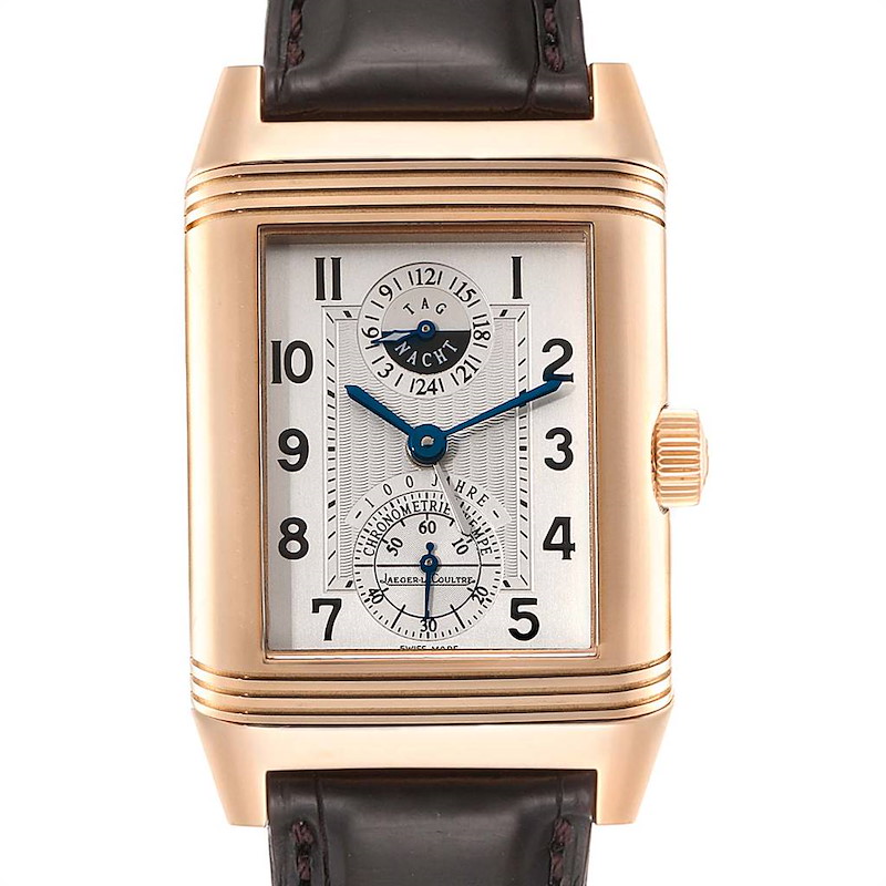 Jaeger LeCoultre Reverso Rose Gold Wempe Limited Edition Watch 240.2.72 SwissWatchExpo