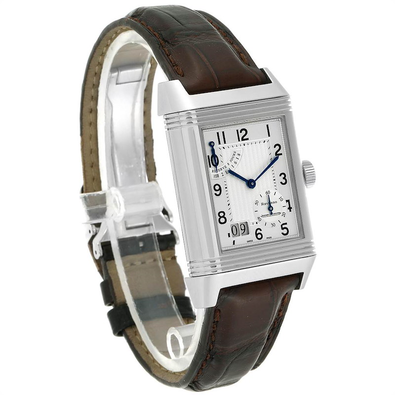 Jaeger LeCoultre Reverso XGT Grande Date 8 Day Mens Watch 240.8.15