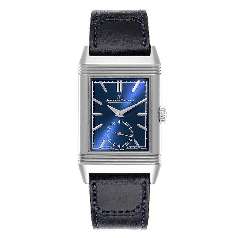 Jaeger LeCoultre Reverso Tribute Mens Watch 214.8.62 Q3978480 Box