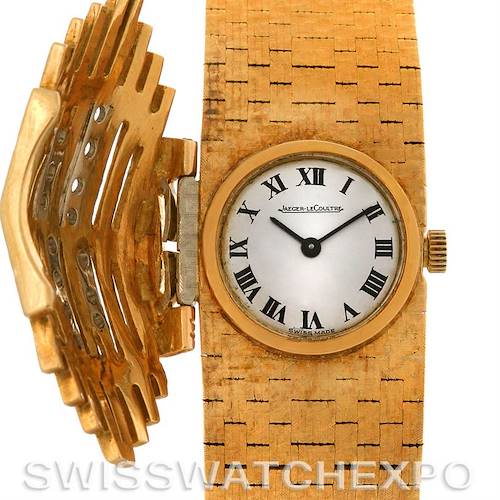 Photo of Jaeger Lecoultre Vintage 18K yellow Gold Diamond Ladies Watch