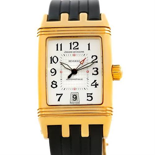 Photo of Jaeger LeCoultre Reverso Gran Sport Mens 18K Yellow Gold Watch 290160