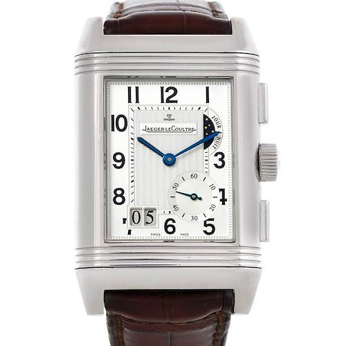 Photo of Jaeger LeCoultre Reverso Grande GMT Steel Watch 240.8.18