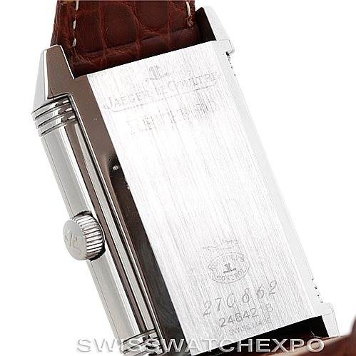 Jaeger LeCoultre Reverso Grande Taille Steel Watch 270.86.2 ...