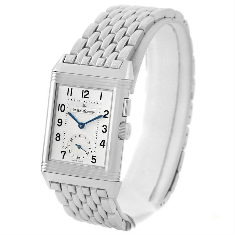 Jaeger LeCoultre Reverso Duoface Stainless Steel Watch 272.8.54 ...