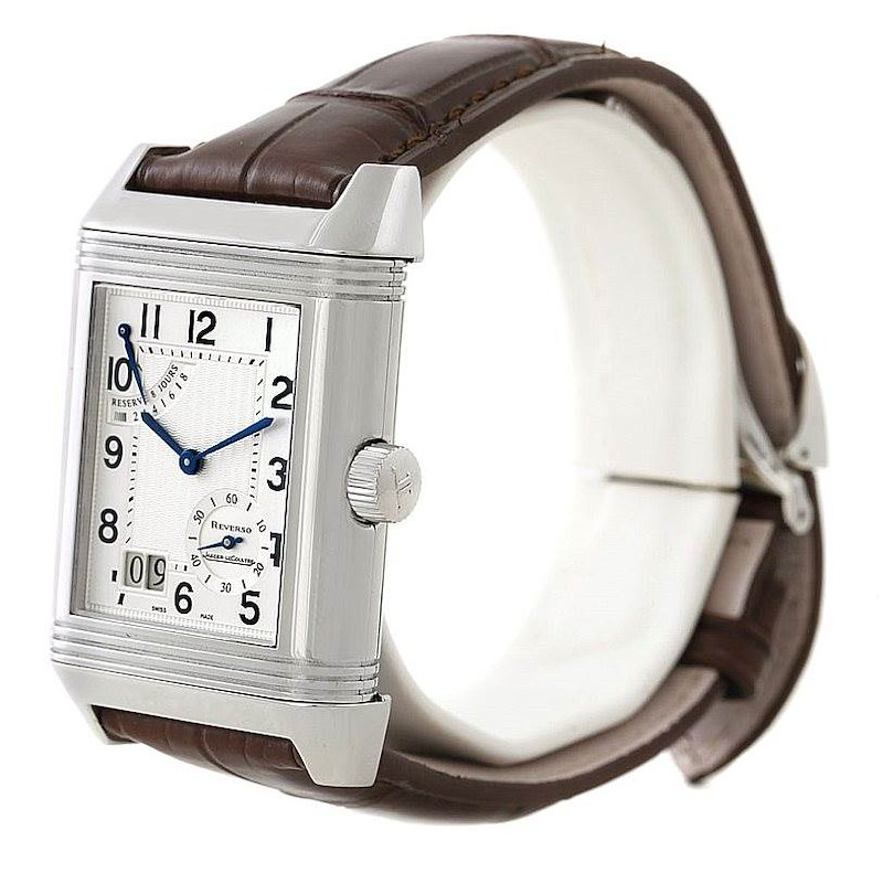 Jaeger LeCoultre Reverso XGT Grande Date 8 Day Watch 240.8.15 SwissWatchExpo