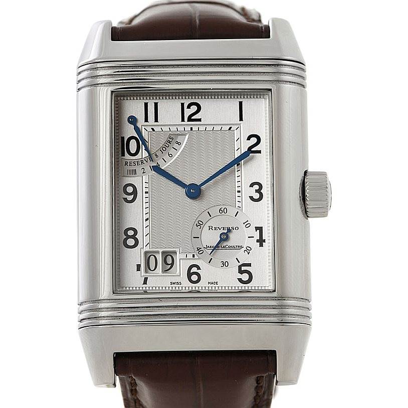 Jaeger LeCoultre Reverso XGT Grande Date 8 Day Watch 240.8.15