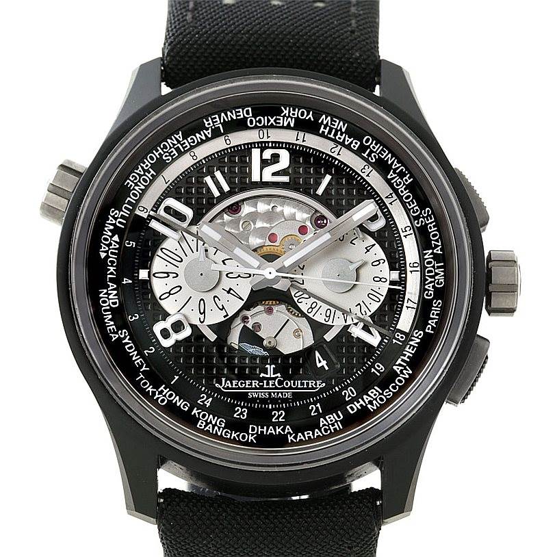 Jaeger Lecoultre AMVOX5 Aston Martin World Chronograph Watch 193.J