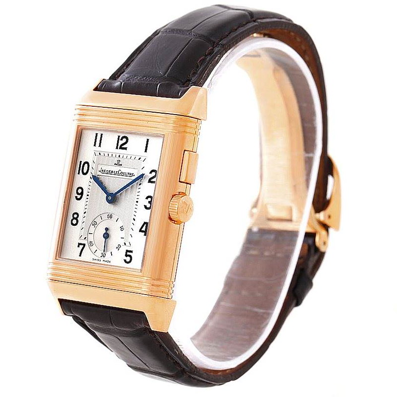 Jaeger LeCoultre Reverso Duoface 18K Rose Gold Watch 272.2.51 SwissWatchExpo