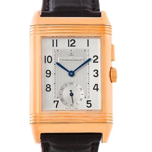 Photo of Jaeger LeCoultre Reverso Duoface 18K Rose Gold Watch 272.2.51