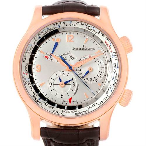 Photo of Jaeger Lecoultre Master World Geographic Rose Gold Watch 146.2.32.S Q1522420