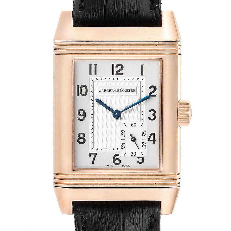 Jaeger LeCoultre Reverso Grande Reserve Rose Gold Watch 301.24.20 Box Papers SwissWatchExpo