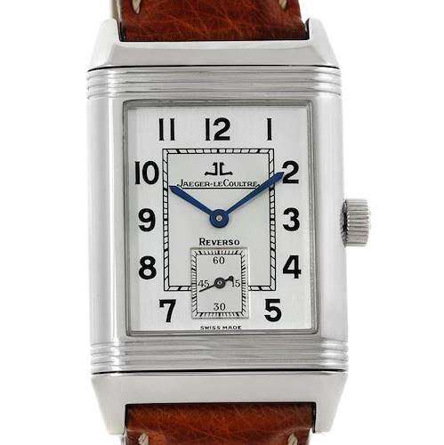 Photo of Jaeger LeCoultre Reverso Grande Taille Steel Watch 270.8.62 2708410