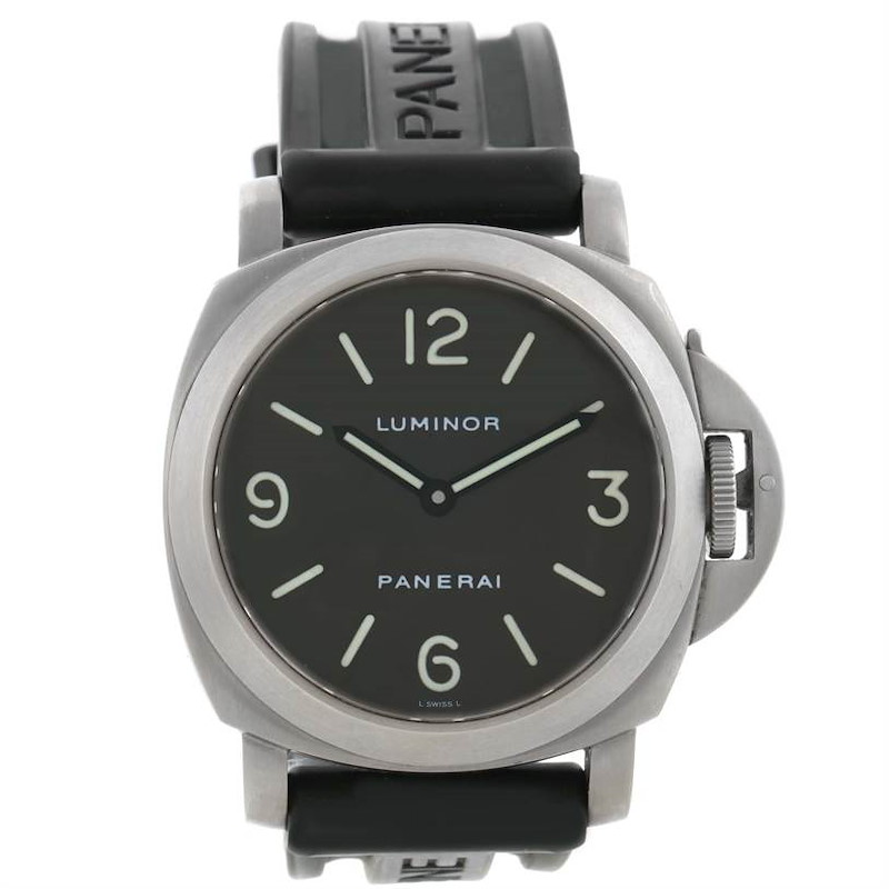 Panerai Luminor Base 44mm Titanium Watch PAM055 PAM00055