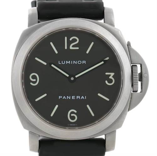 Photo of Panerai Luminor Base 44mm Titanium Watch PAM055 PAM00055