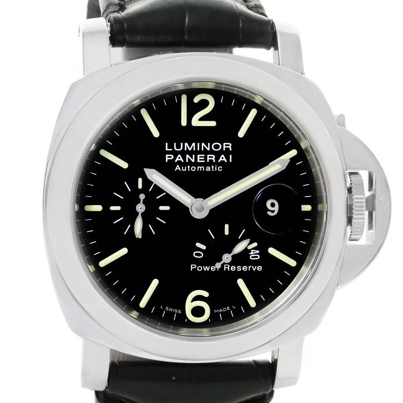 Panerai Luminor Power Reserve Automatic Acciaio 44mm Watch PAM00090 ...