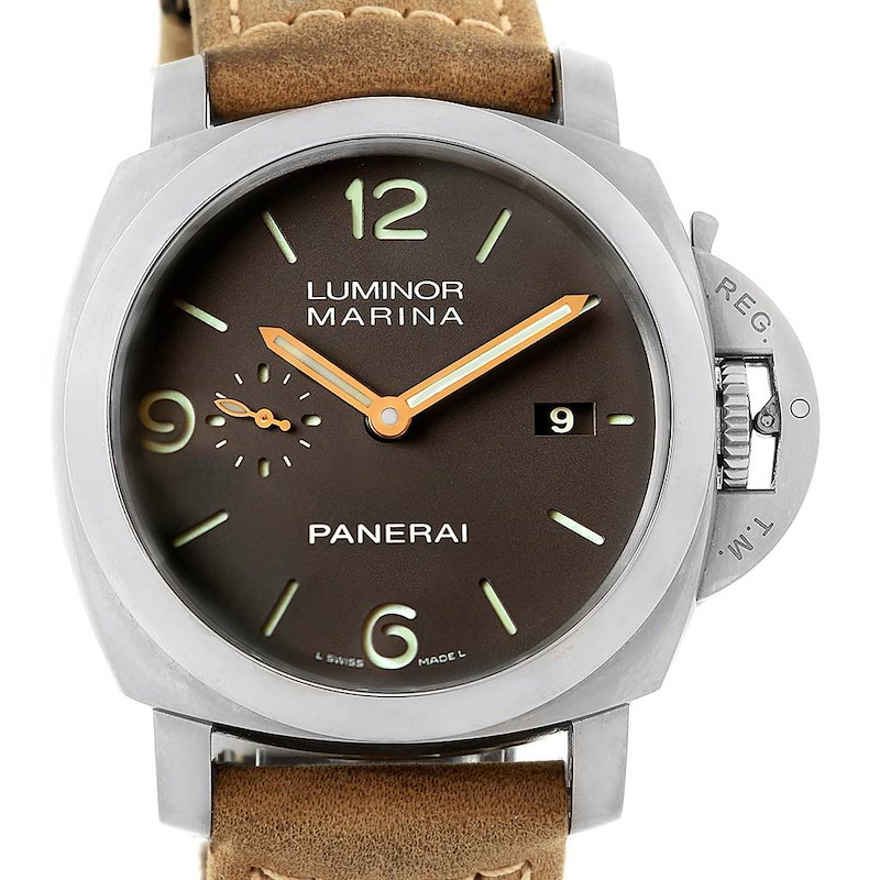Panerai Luminor Marina 1950 3 Days Titanium 44mm Watch PAM00351 SwissWatchExpo