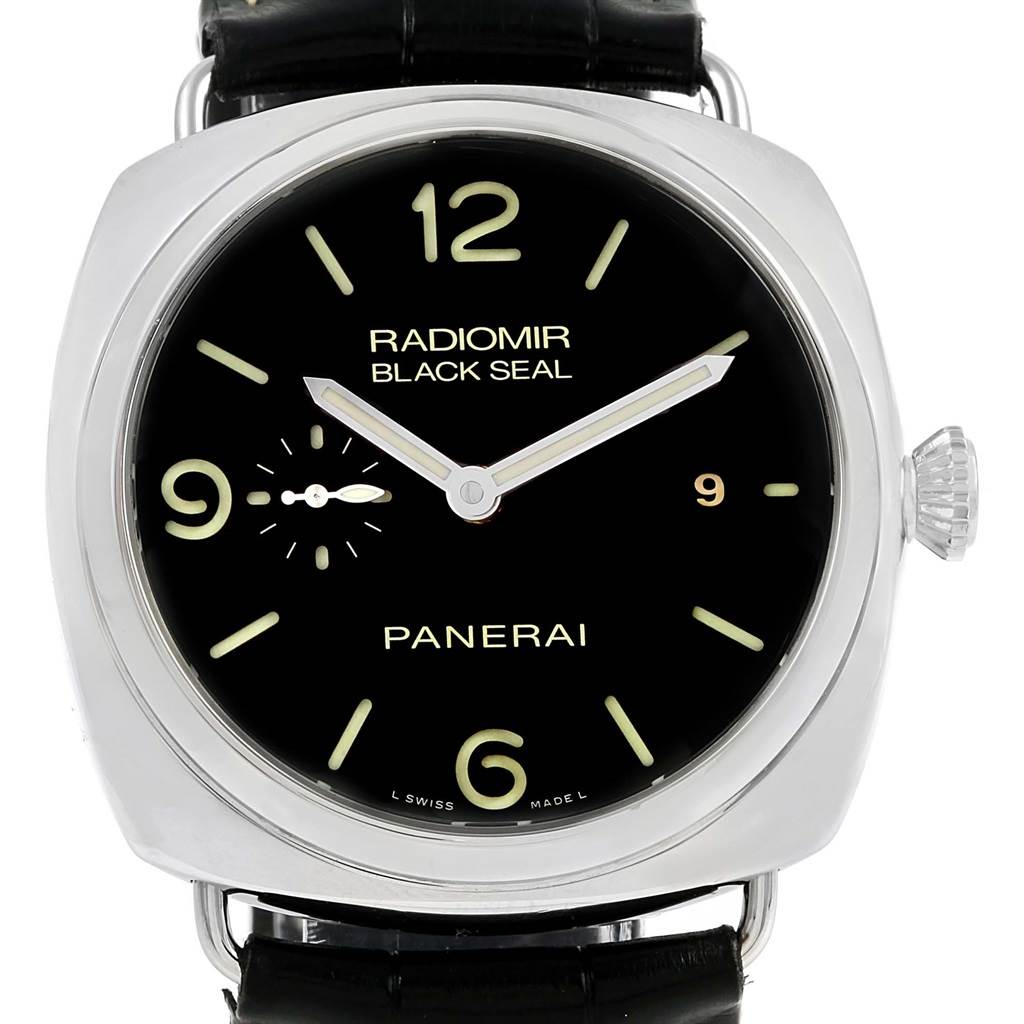 Panerai Radiomir Black Seal 3 days Watch PAM388 PAM00388 Box