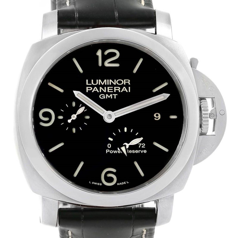 Panerai Luminor Marina 1950 3 Days GMT Watch PAM321 PAM00321 Unworn SwissWatchExpo