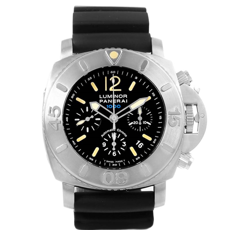 Panerai Luminor Submersible Chrono 1000M 47mm Watch PAM187 Box