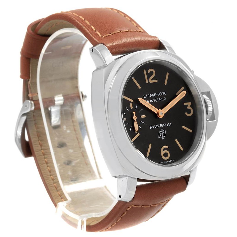 Panerai Luminor Acciaio Logo Tropical Brown Dial 44mm Watch