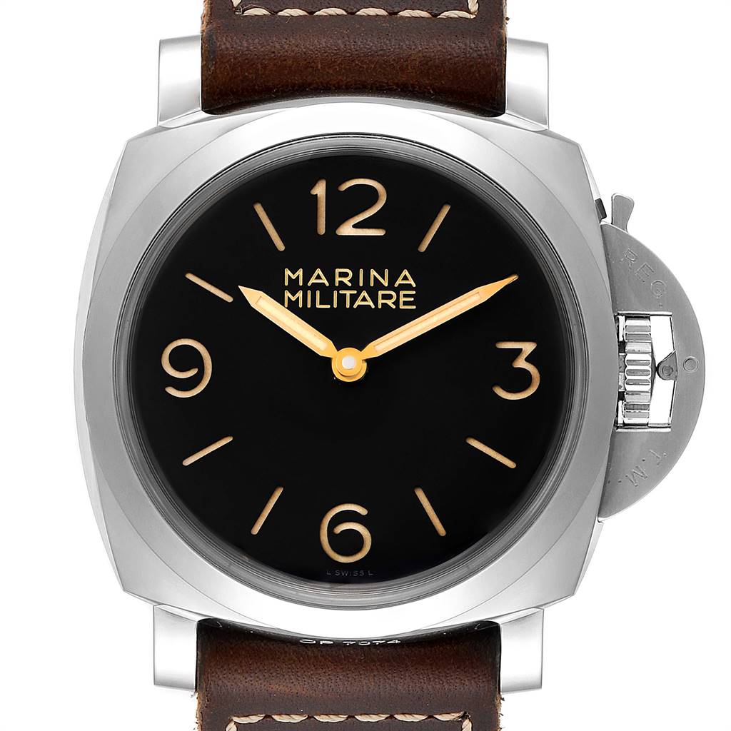 Panerai Luminor Marina 1950 Militare Acciaio Watch PAM00673 Box Papers ...