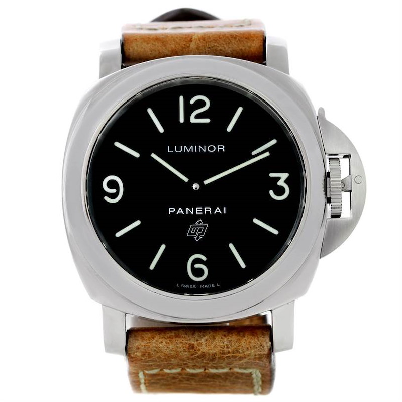 Panerai Luminor Base Logo 44mm Watch PAM000 PAM00000 SwissWatchExpo