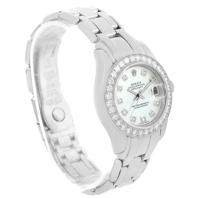 Rolex Pearlmaster White Gold 69298 Stock 13680 SwissWatchExpo